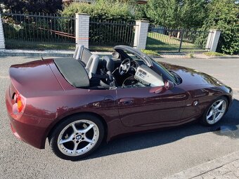 BMW Z4 3.0i E85, Merlot Rot, 2003 - 3