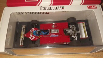 F1 Ferrari 126 CK turbo #27 Gilles Villeneuve 1981 Brumm1:43 - 3