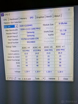 2x 8GB DDR4 Samsung - 3