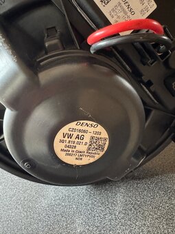3Q1 819 021 D ventilátor topení škoda Superb 3 - 3