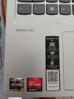 Lenovo IdeaPad Pro 5 16AHP9 (83D5001CCK), šedá - 3