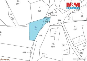 Prodej zahrady, 323 m², Pohořany, Žitenice - 3