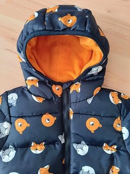 ☘️ Přechodová-zimní ZVÍŘÁTKOVÁ BUNDA vel. 98 ☘️ - 3