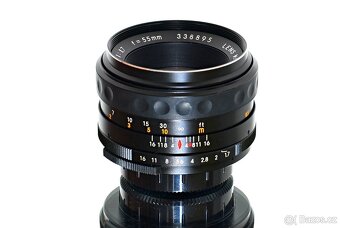 Revuenon (Tomioka) 1,7/55mm auto M42 TOP STAV - 3