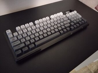 Tichá klávesnice s numerickou klávesnicí - Šedá - 3