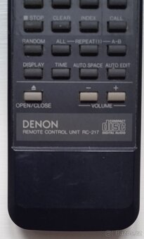 DENON - dálkový ovladač - 3