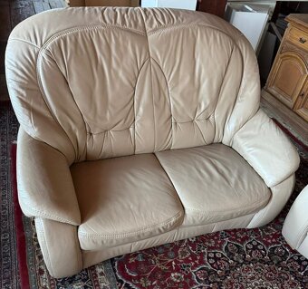 Kožená sedací souprava 2+2,5988 - 3