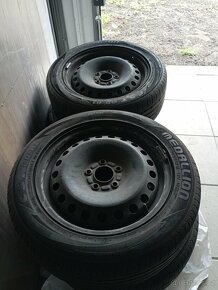 4x pneu + plechové disky - 3