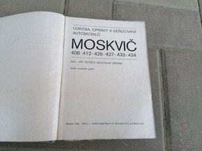 Predám kniha Moskvič údržba a opravy - 3