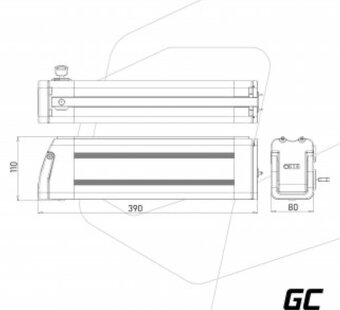 Green Cell Baterie Pro Elektrokola 36V 10,4Ah (NOVÁ) - 3
