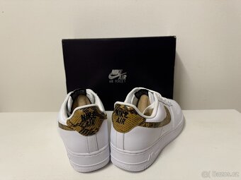 Nike Air Force 1 Retro PRM QS Ivory Snake vel.44/28cm - 3