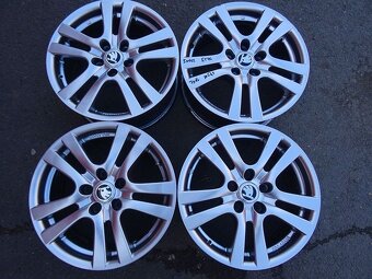 Alu disky Škoda, VW, 16", rozteč 5x112, ET 46, šíře 7J - 3