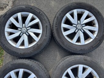 Alu orig letní sada VW Aragon 5x112 6,5J ET41 215/60 R16 - 3