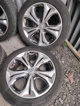 4ks alu disky orig. Hyundai 5x114,3 R17 225/45 R17+snimače - 3