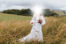 Boho svatební šaty - 3