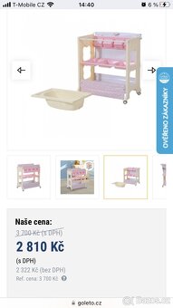 Bebeconfort Přebalovací pult s vaničkou Rosie Mineral Grey - 3