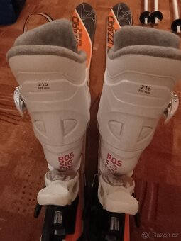 Lyže Blizzard 110cm s vázáním Blizzard + boty Rossignol - 3
