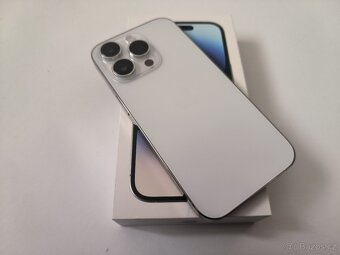 apple iphone 14 PRO 128gb Silver / Batéria 100% - 3