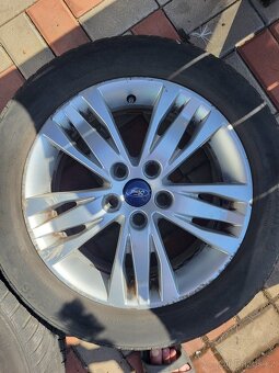 Original Alu kola Ford Focus mk3 + zimní pneu na dojetí - 3