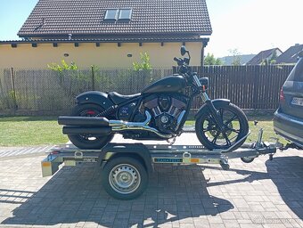 Vlek přívěs na moto - 3