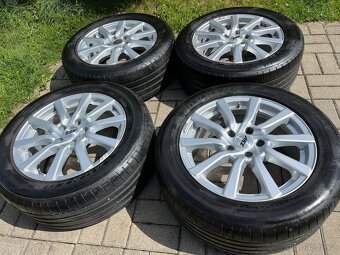 4x alu disky 5x114 R17, letní pneu - 3