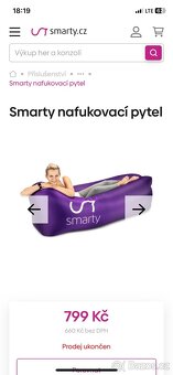 Smarty nafukovací pytel - 3