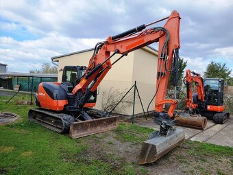 minirypadlo Kubota KX080-4, dělené rameno - 3