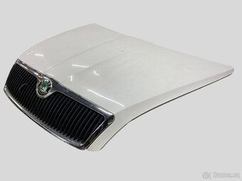 Přední kapota Škoda Octavia II 2 bílá 1026 - 3