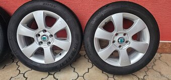 Originál alu ŠKODA O2 5x112 205/55 R16 - 6,5mm - 3