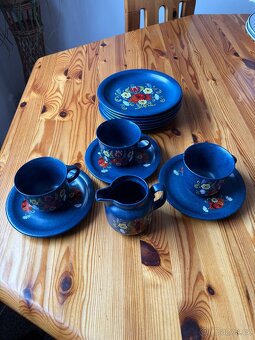 Retro sada modrá - 3