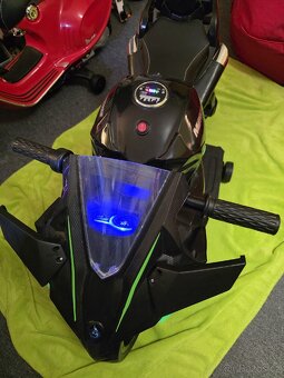 Detska motorka H2R zelena - 3