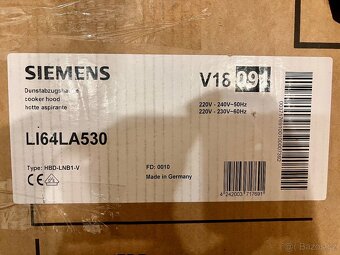 Vestavná digestoř Siemens LI64LA530 - 3
