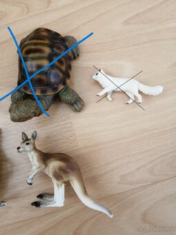 Figurky Schleich atd – voják, klokan, polární liška - 3