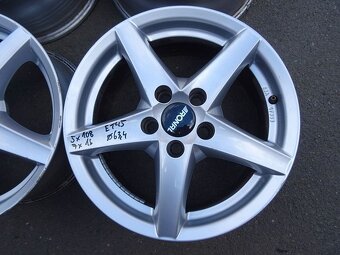Alu disky Ronal na Ford, 16", 5x108, ET 45, šířka 7J - 3