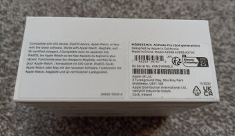 Apple AirPods Pro 2 – nové, nikdy nepoužité airpody - 3