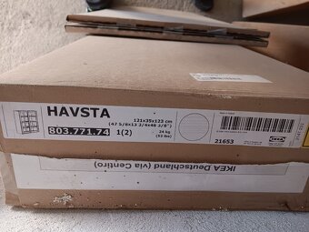 Skleněná vitrína HAVSTA, Ikea - 3