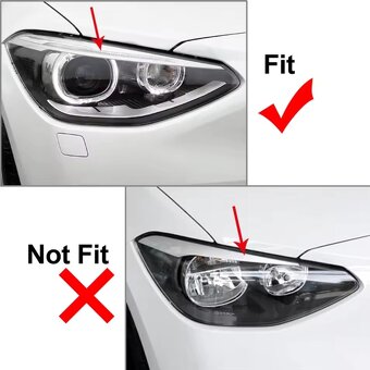 MRAČÍTKA PŘEDNÍCH SVĚTEL BMW F20, F21 - 3