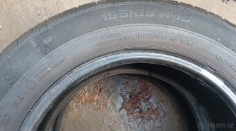 Continental, 195 65 R15 pár, 2x 195/65 R15 letní pneumatiky, - 3