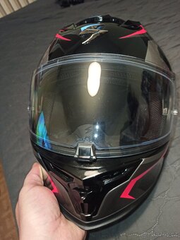 Helma SCORPION EXO-520 EVO AIR TERRA černo/stříbrno/čer - 3
