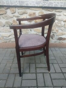 Křeslo Thonet-Fischel podkova. - 3