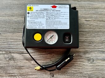Tyre repair kit - Toyota ( 12V ) - kompresor + gel - 3