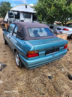 Ford Escort cabrio r.v 1991 - 3