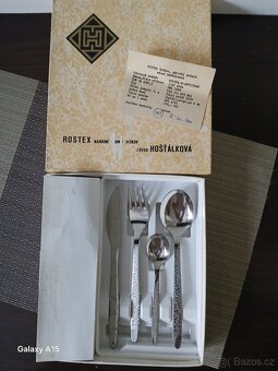 RETRO PRIBORY ROSTEX CZECHOSLOVAKIA-TOP STAV - 3
