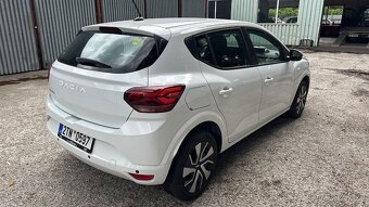 DACIA SANDERO 1,0 LPG,74 KW,ROK 2024,NAJ 56 TKM,KLIMA,DOHODA - 3