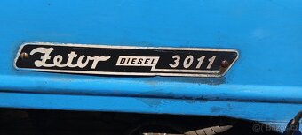 Zetor Diesel 3011, obraceč sena, shrabovač sena, - 3