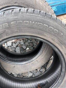 pneumatiky 2ks. Nokian Snowproof 205/65 R15 - 3