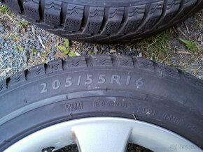 KOMPLET ZIMNÍ PNEU BMW Levně 205/55/r16/91H - 3