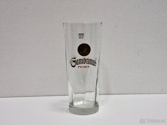 pivní sklenice Gambrinus 0,5l starší - 3