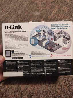 Prodám WiFi extender D link nepoužívaný. - 3