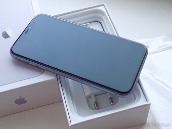 Apple iPhone 11 64GB Fialový - ZÁRUKA 12 MĚSÍCŮ - 100% BAT. - 3